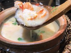 鲜虾干贝粥-潮十三潮汕砂锅粥(高新四路大都荟店)