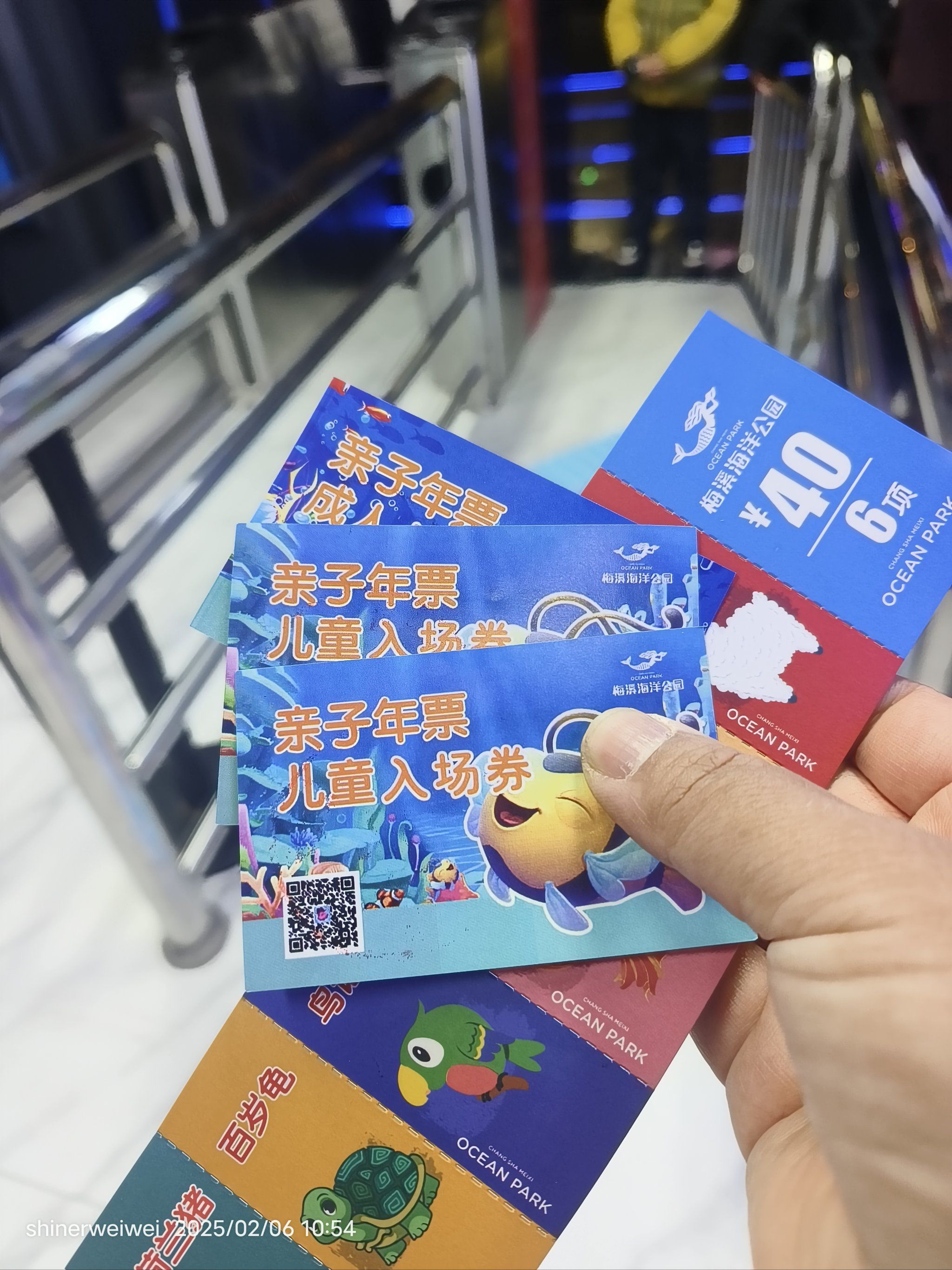 亲子年票梅溪海洋公园超值