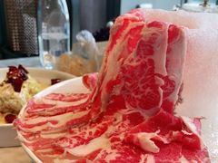 加拿大雪花肥牛配菌汤锅-雀蓝川菜(奥体广场店)