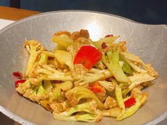 干锅有机花菜-卯时·龙光雅宴·精致锡帮菜(惠山古镇店)