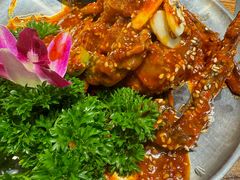 -明洞阿姨·韩式酱蟹烤肉·创意料理(三元桥店)