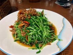 有机豆苗-老滇山寨•云南特色菜•地方菜•民族风情歌舞表演(金碧店)