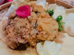 虾片香酥鸡-山西会馆·晋菜·晋商宴·牌匾博物馆(胜利东街店)