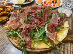 帕玛火腿双层芝士匹萨-榖屋house of flour(张江首店)