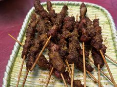 炸羊肉串-穆老九清真牛羊肉馆(宋城店)