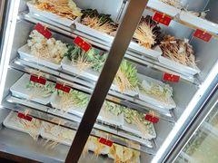 自助取餐区-拈签一笑黄牛肉辣卤串串