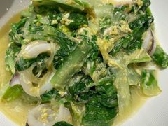 笔管鱼炒小白菜-必点海鲜·鲅鱼水饺(鞍山西道店)