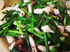 鱿鱼炒韭菜-庆增回民饭店