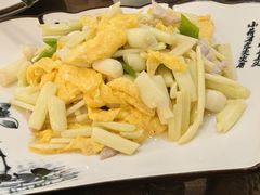 茭儿菜炒鸡蛋-广迎居老正兴菜馆