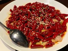 辣煮带膏小鱿鱼-杭州西子湖四季酒店·金沙厅