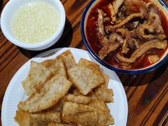 -老红桥炸灌肠牛肚锅烧烤(定福庄店)