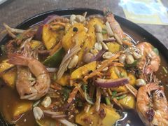 芒果柠檬虾-傣泐金湾餐厅