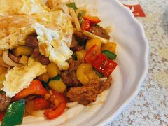 彩椒牛肉清拌面-文三里屯面馆(三里屯店)