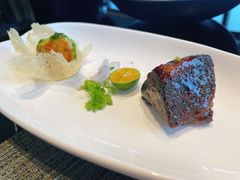 秋梨慢炖牛小排配柠檬泡沫-南京景枫万豪酒店·万豪中餐厅