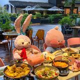 杭州西溪庭院式韩餐🍃云朵泡菜炒饭juju好次！