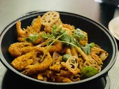 干锅虾-渝蛙馆(新百店)