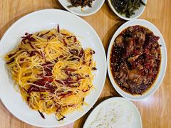 炒土豆丝-贤花饭店(城阳店)