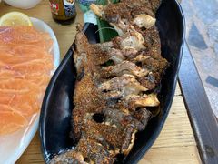 烤虹鳟鱼-北京水岸山吧度假村(雁栖镇店)