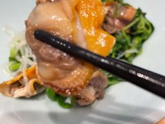 菠菜拌毛蛤-頂好酒家·经典粤菜(海信广场店)