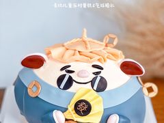 -卡比儿童蛋糕·心意定制·低脂零卡糖动物奶油FancyBALLOON(滨海店)