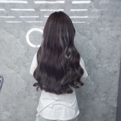 -INS羽毛接发·巴黎画染