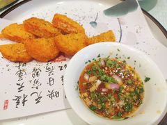 山药鲜虾饼-南山鲜虾面·活鲜小馆·海味大连菜(南山总店)