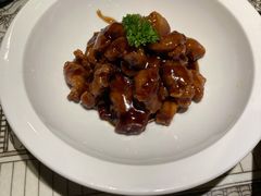 雪花糖醋里脊-绿茶餐厅(千岛湖银泰城店)