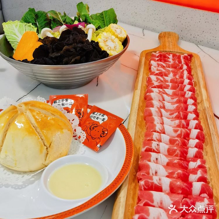 既滋补又没膻味的冰煮羊火锅，真香💕 