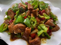 尖椒肥肠-瑜瑜饭馆