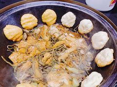 贴饼子-缘福乡村铁锅炖民宿(八达岭店)