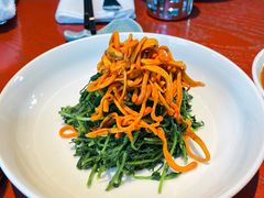 虫草花拌豆苗-镇江苏宁万豪酒店-苏筵中餐厅