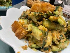 黄瓜拌油条-满堂春特色餐馆