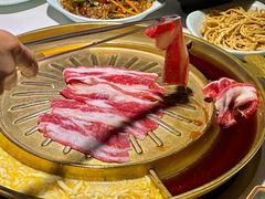 水煎肉-猪啊牛呀羊啊铜盘烤肉(正大广场店)