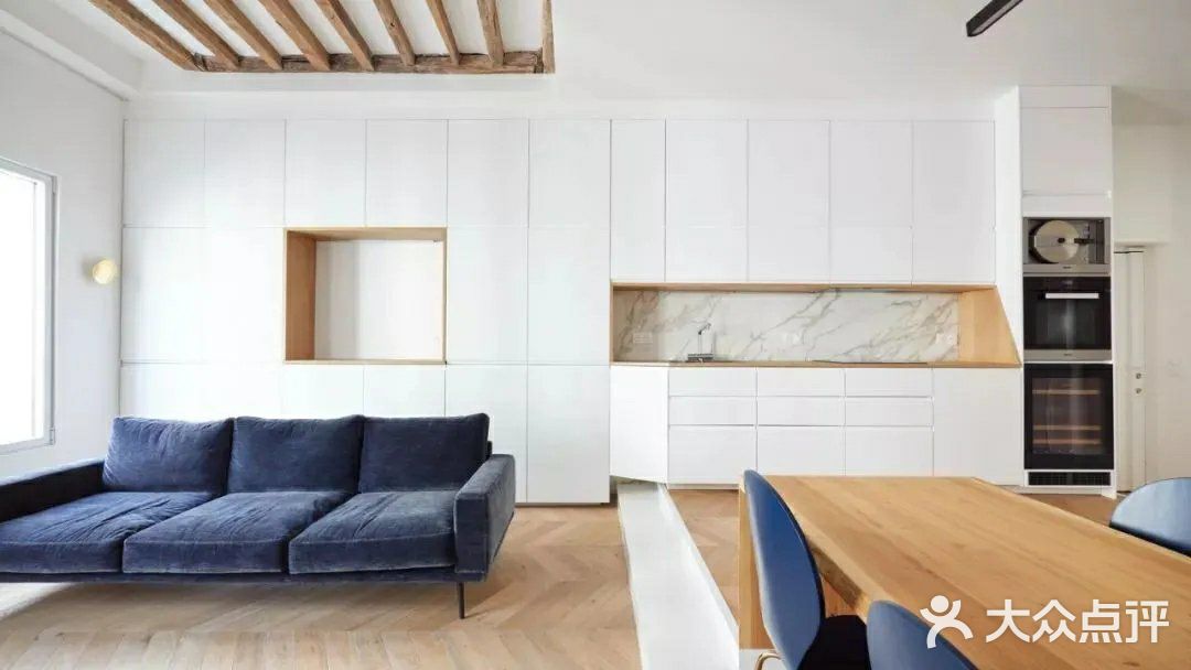 75平巴黎小公寓，轻奢原木风舒适又好看！