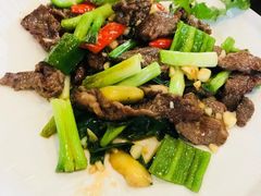 姜葱爆炒黄牛展-阿多私房菜(顺德店)