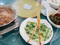 仙岛湖原始土菜苕粉块-鱼乐岛餐厅·户外花园主题餐厅