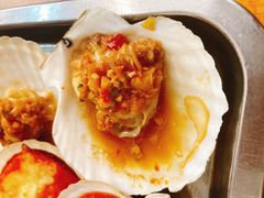 蒜蓉焗扇贝（熟蒜）3个-炒豆合作社(东四总店)