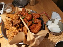 双拼炸鸡-富乐满韩国正宗炸鸡韩国料理(虹泉路店)