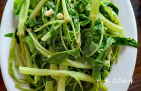 Stir-fried Morning Glory with Chili and Fermented Black Bean