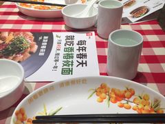 餐具摆设-西贝(宝乐汇店)