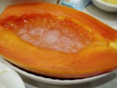 木瓜炖雪蛤-頂好酒家·经典粤菜(海信广场店)