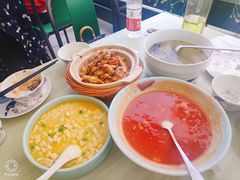 虾仁蟹黄豆花-蜀宴小调·精致家常菜(来福士店)
