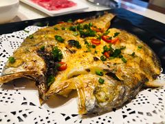 烤东海大黄鱼-九府羊·鲜羊火锅·烤串(新华路店)