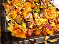香辣排骨虾-炉小二铜锅牛蛙•川湘菜(三里屯店)