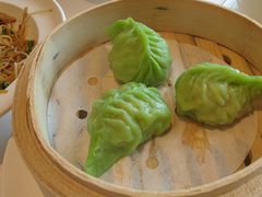 柳叶白菜香菇蒸饺-正佳广场万豪酒店-粤菜餐厅·点心·海鲜·聚餐