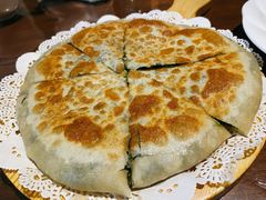 菠菜香菇馅饼-福慧慈缘素食餐厅(王府井店)