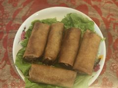 菌菇荠菜春卷-八珍手工水饺·妈妈的爱(传芳巷店)