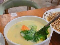 泉水煮时蔬-时光乌托邦空中花园餐厅川味·融合菜(幸福广场店)