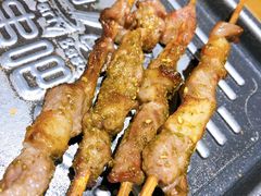锡盟羔羊肉串-聚点串吧·北京烧烤(公益西桥店)