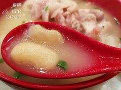老妈蹄花里面的大蚕豆-廖老妈蹄花店(人民公园陕西街259号店)